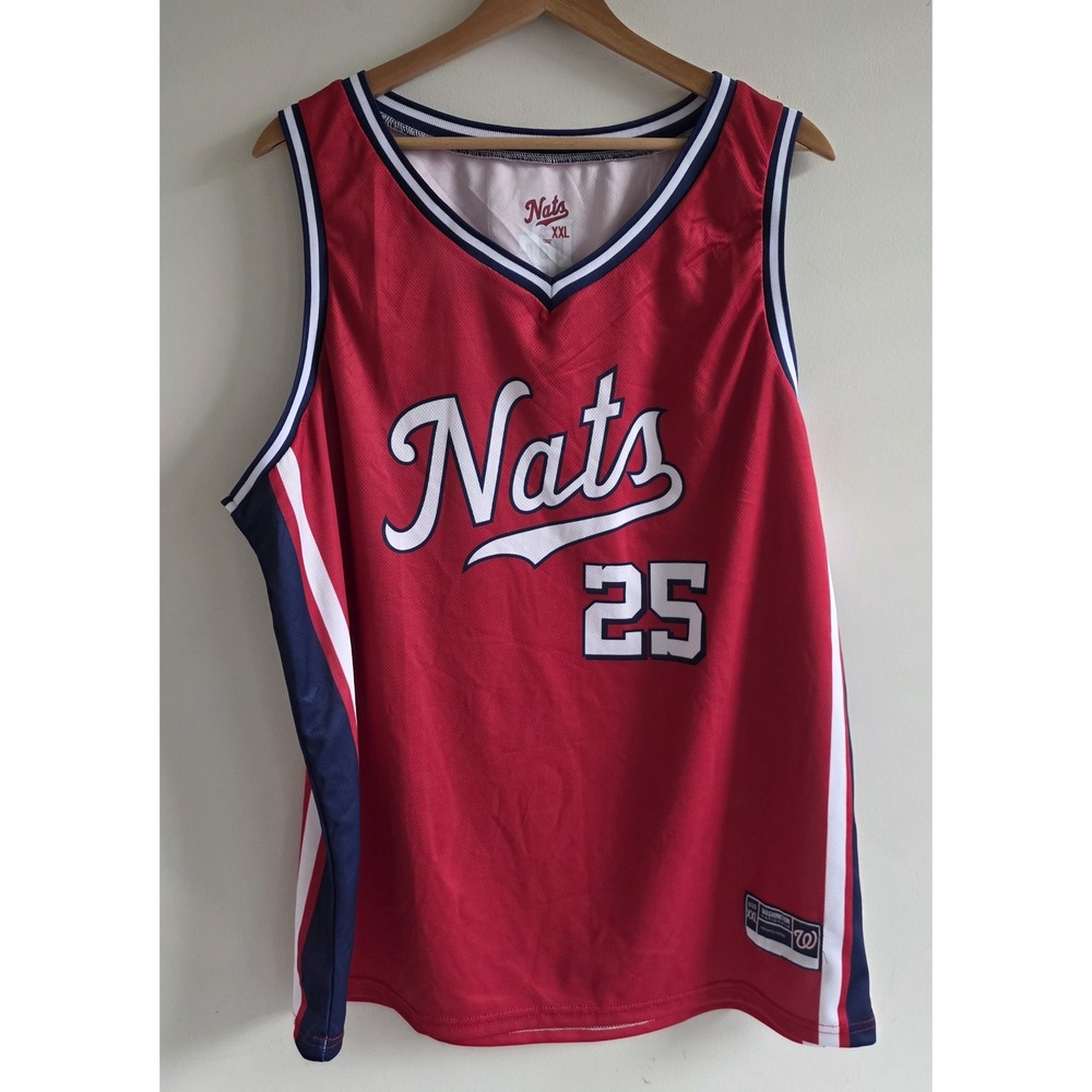 Washington Nationals "Nats" Jersey 2025 Stadium Giveaway SGA XXL